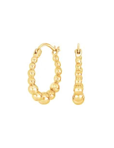 MAMBO52 creoler i forgyldt sølv | Nordahl Jewellery