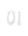 MAMBO52 creoler i rhodineret sølv | Nordahl Jewellery