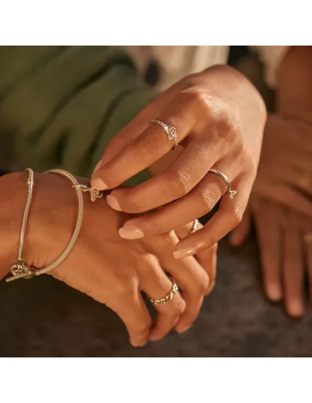 PANDORA | Two Sparkling Hearts Ring PANDORA | Two Sparkling Hearts Ring