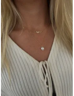 NAVA COPENHAGEN | Amani Necklace - Forgyldt 2