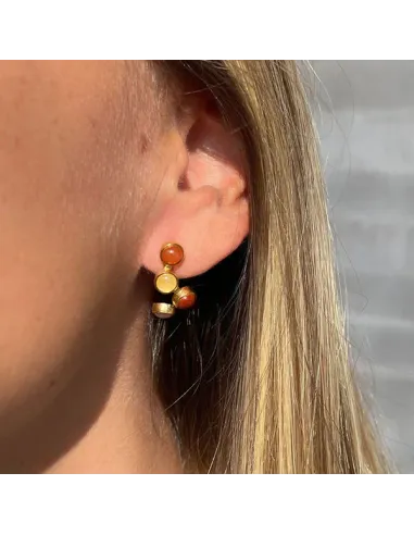 Heiring Horizon Creol Red Mix – creoler med røde og varme sten, unik stil.