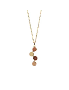 Heiring Horizon Pendant Red Mix – vedhæng med røde og varme sten, unikt look