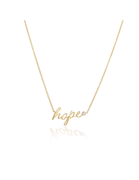 Forgyldt Hope halskæde med sten | Alura | Guldsmed Hartmann