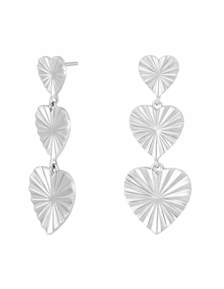 NORDAHL JEWELLERY | Rhd. sølv ørehængere hjerte ACTOR52 NORDAHL JEWELLERY | Rhd. sølv ørehængere hjerte ACTOR52