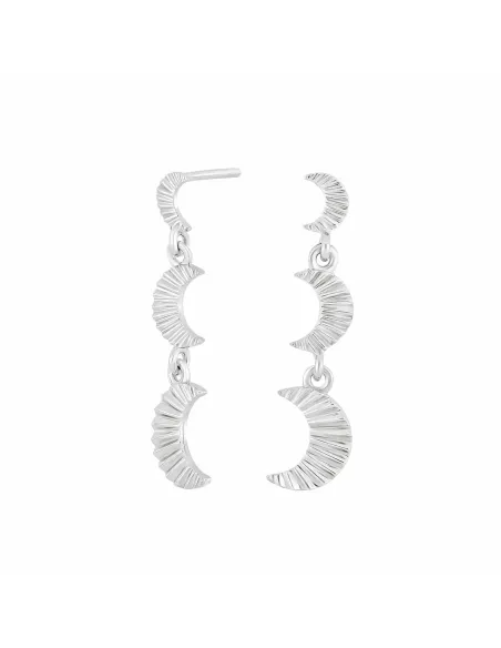 NORDAHL JEWELLERY | Rhd. sølv ørehængere måne ACTOR52 NORDAHL JEWELLERY | Rhd. sølv ørehængere måne ACTOR52