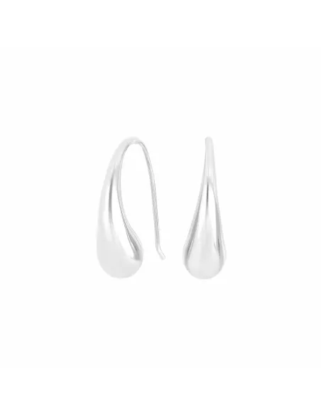 NORDAHL JEWELLERY | Rhd. sølv ørehængere dråbe MACARINA52