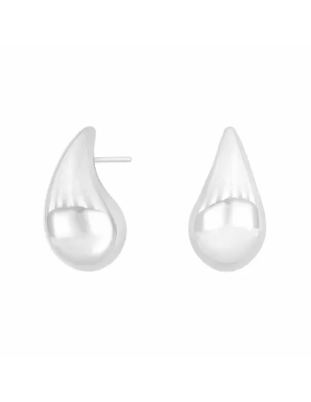 NORDAHL JEWELLERY | Rhd. sølv ørestikker dråbe MACARINA52