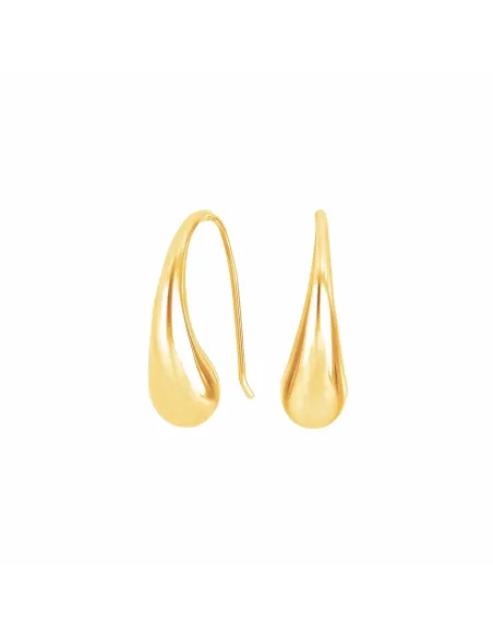 NORDAHL JEWELLERY | Forgyldt sølv ørehængere dråbe MACARINA52