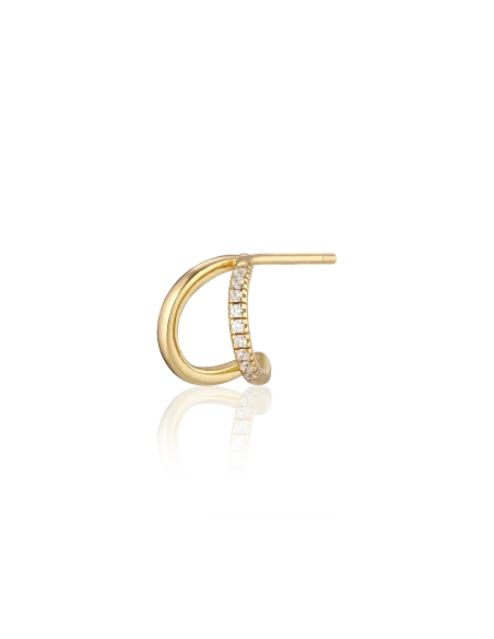 ALURA | Ørestik db bue - zirkon og plain