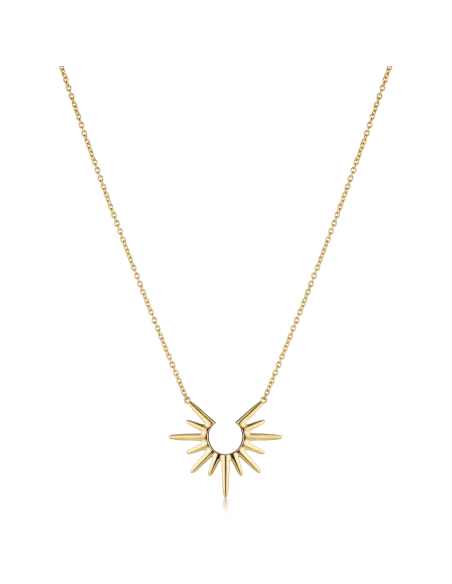 Venus Necklace 06 – 18K guldbelagt sølvhalskæde med zirkonia, 36+5 cm Venus Necklace 06 – 18K guldbelagt sølvhalskæde med zirkonia, 36+5 cm