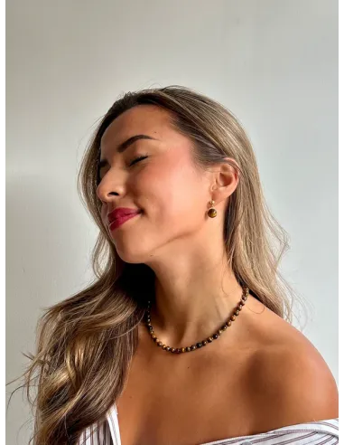 Soï | Tiger Eye Halskæde