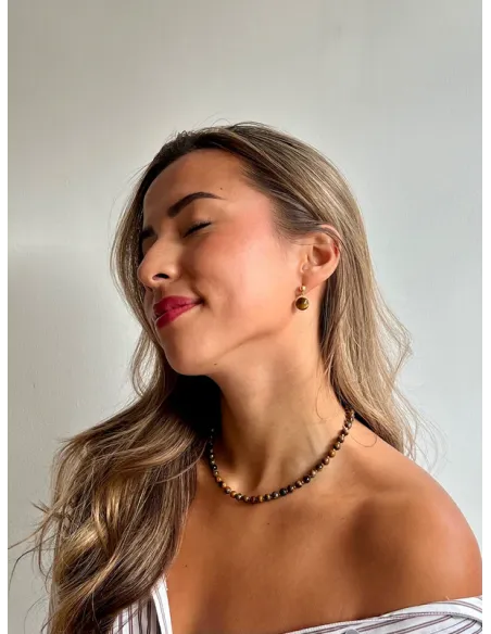 Soï | Tiger Eye Halskæde