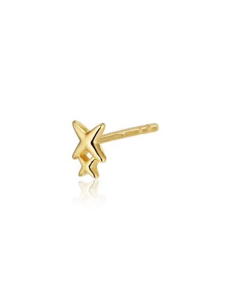 Grace Earstud 19 – 18K guldbelagt sølvørestik, 5,8 mm i diameter, inspireret af Grace Kelly. Grace Earstud 19 – 18K guldbelagt sølvørestik, 5,8 mm i diameter, inspireret af Grace Kelly.