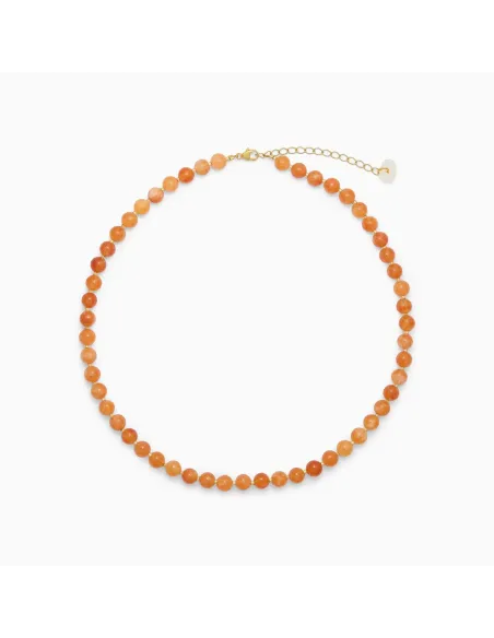 Soï | Orange Jade Halskæde Soï | Orange Jade Halskæde