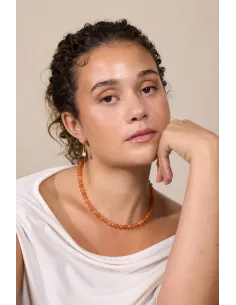 Soï | Orange Aventurin Halskæde