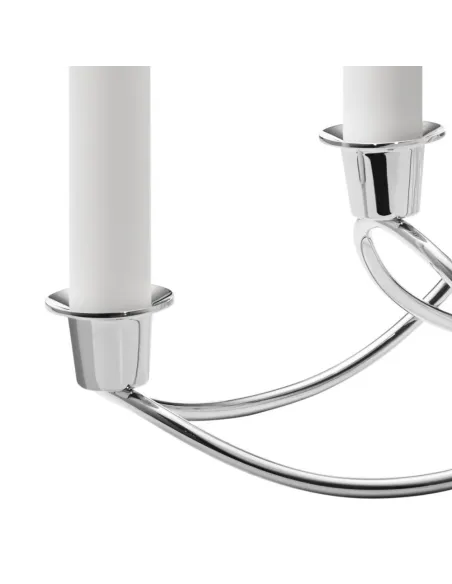 Harmony Lysestage – Elegant lysestage i rustfrit stål, poleret finish, plads til fem stearinlys. Harmony Lysestage – Elegant lysestage i rustfrit stål, poleret finish, plads til fem stearinlys.