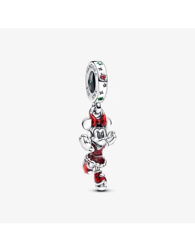 Pandora | Minnie Mouse Skøjteløber Charm m. Vedhæng