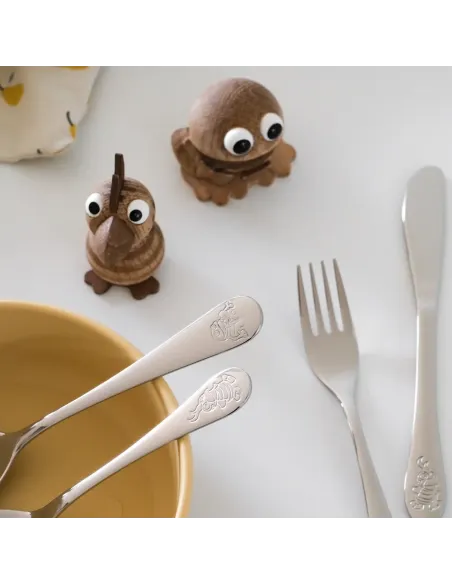 Træfigur, Kaj & Andrea Håndlavet træfigur fra den klassiske danske tv-serie