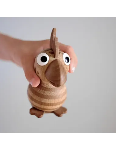 Træfigur, Andrea 8 cm – Håndlavet træfigur.