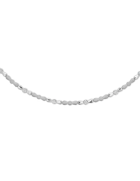 RANDERS SØLV | Zirkonia armbånd i sølv