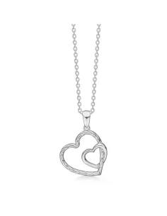 RANDERS SØLV | Hjerte halskæde