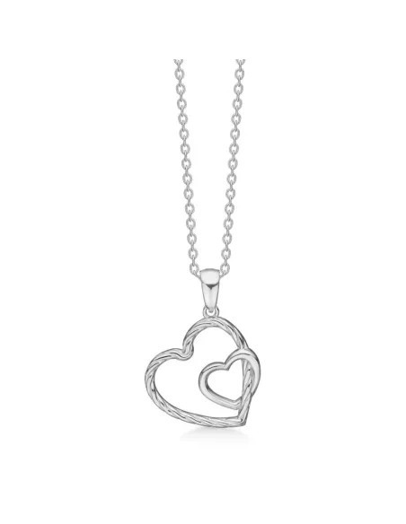 RANDERS SØLV | Hjerte halskæde