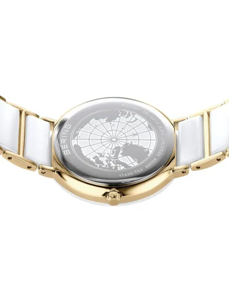 BERING Classic Ur – Poleret guld, rustfrit stål med keramiske links. BERING Classic Ur – Poleret guld, rustfrit stål med keramiske links.