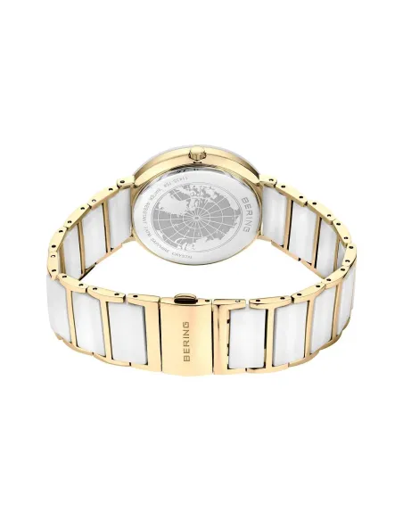 BERING Classic Ur – Poleret guld, rustfrit stål med keramiske links. BERING Classic Ur – Poleret guld, rustfrit stål med keramiske links.