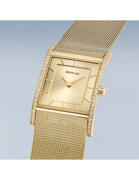 BERING Classic Ur – Poleret guld, rustfrit stål med keramiske links. BERING Classic Ur – Poleret guld, rustfrit stål med keramiske links.