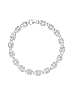 LUND COPENHAGEN | Armbånd med knude 6 mm 19 cm 925