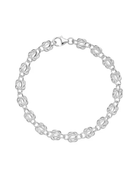 LUND COPENHAGEN | Armbånd med knude 6 mm 19 cm 925