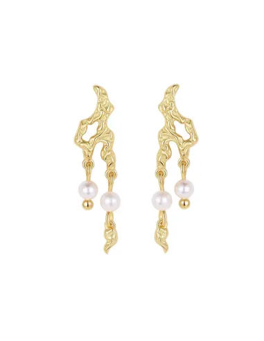 NAVA COPENHAGEN | Pavati Earrings - Forgyldt