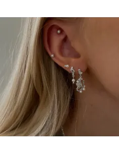 Nava Copenhagen | Makara Earrings - Sølv 2