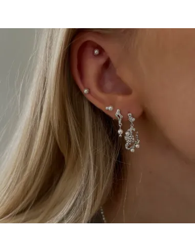 Nava Copenhagen | Makara Earrings - Sølv