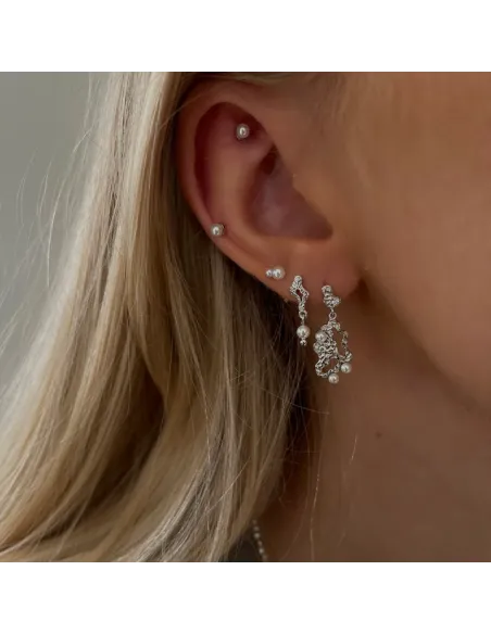 Nava Copenhagen | Makara Earrings - Sølv