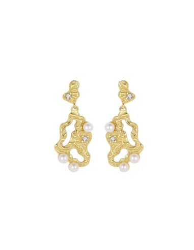 NAVA COPENHAGEN | Makara Earrings - Forgyldt