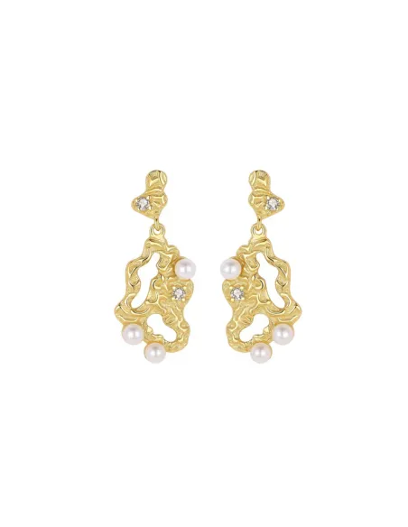 Nava Copenhagen | Makara Earrings - Forgyldt