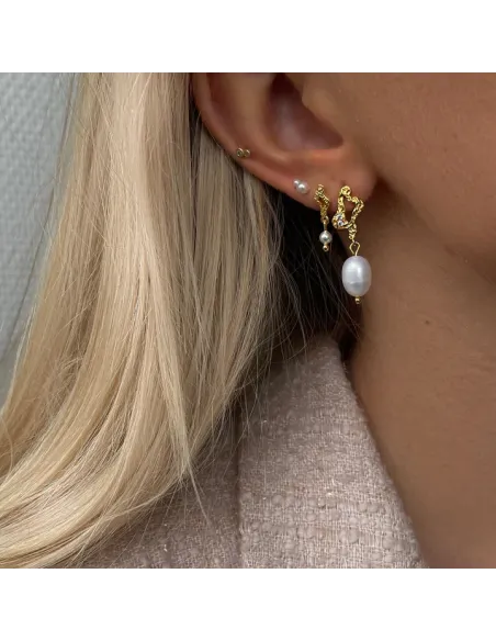 Nava Copenhagen | Bahiri Earrings - Forgyldt