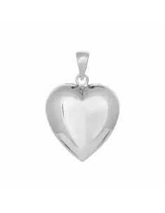 SIERSBØL | Rhod. sølvhjerte 16 mm