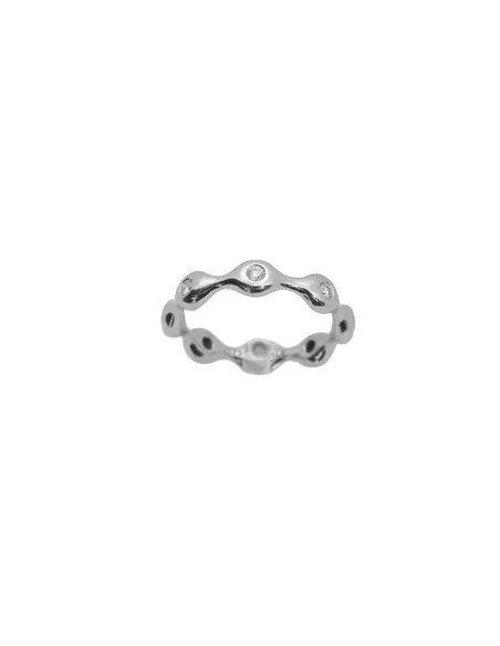 Pandora lovepod ring 18 kt. hvidguld med 0,24 ct. diamanter Pandora lovepod ring 18 kt. hvidguld med 0,24 ct. diamanter