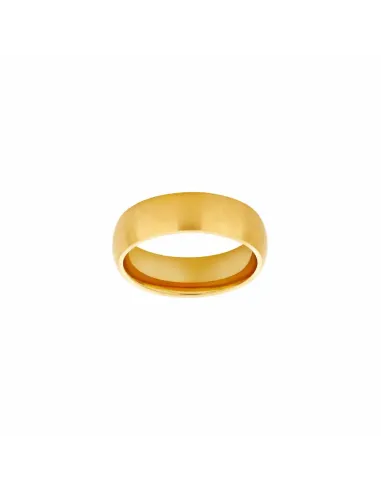 SON OF NOA | Stål ring IP gold mat