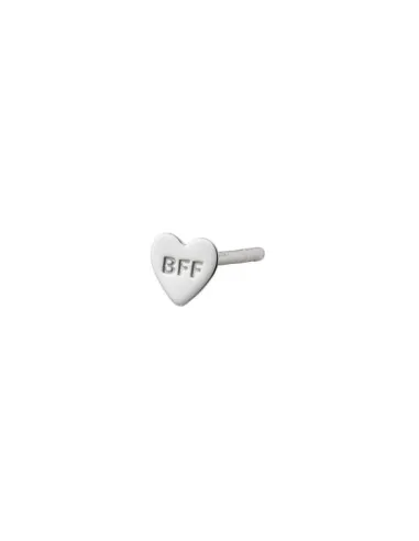 STINE A | BFF Earring Silver - Single