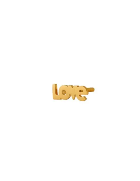 STINE A | I Love Earring - Single