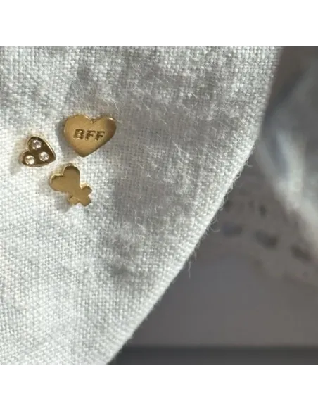 STINE A | I Love Your Heart Earring - Single STINE A | I Love Your Heart Earring - Single