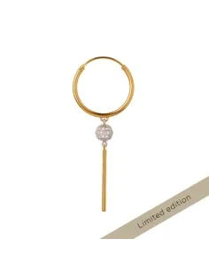 STINE A | Vintage Disco Ball and Pin Earring - Single