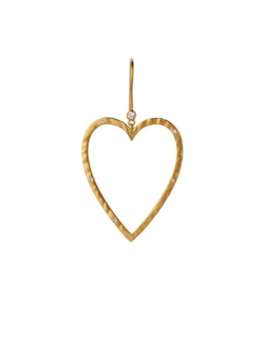 STINE A | Power Heart Earring - Single