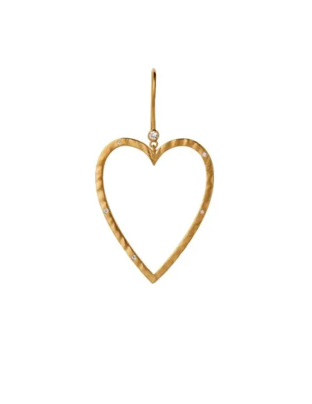 STINE A | Power Heart Earring - Single