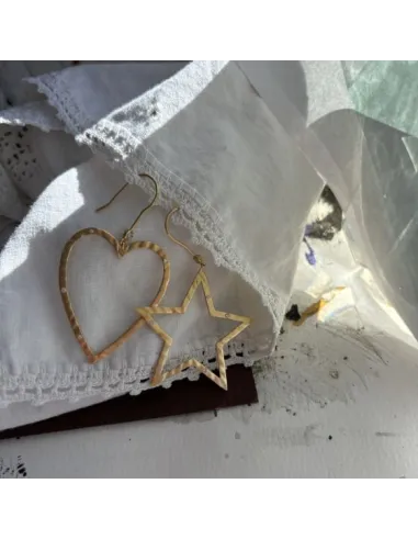 STINE A | Power Heart Earring - Single