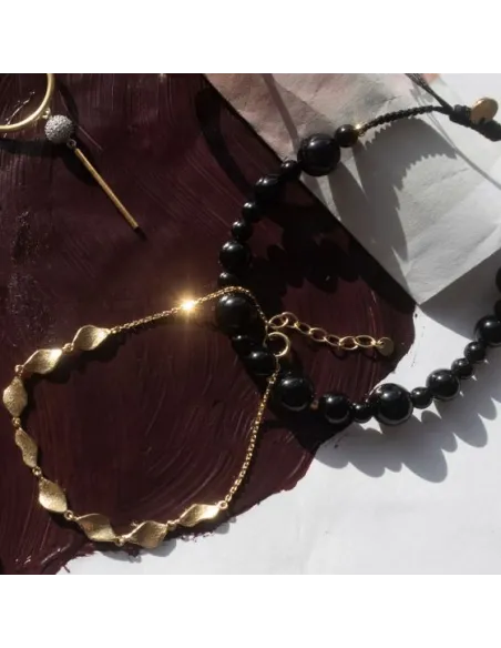 STINE A | Cherrie Bon Bon Bracelet - Black Onyx STINE A | Cherrie Bon Bon Bracelet - Black Onyx