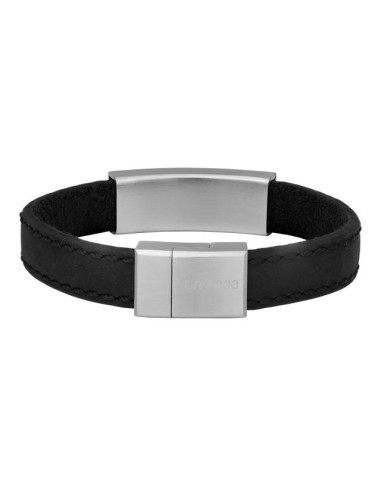 SON OF NOA | SON armbånd sort kalveskind 19cm 12mm